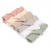Set 6 mini lavete din muselina dubla 20x20 cm Kidizi Girls