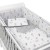 Set lenjerie matlasata 5 piese Kidizi Sweet Dreams, include perna, plapumioara, aparatoare si cearceaf