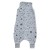 Sac de dormit cu picioare de vara din muselina 2-4 ani Kidizi Galaxy Grey, 100% bumbac, 0.5 tog