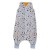 Sac de dormit cu picioare de vara din muselina 2-4 ani Kidizi Stone, 0.5 tog