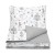 Set huse lenjerie pat bebelusi din bumbac Kidizi Circus, contine husa plapuma 120x90 si husa perna 60x40