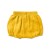 Pantaloni scurti bufanti pentru bebelusi din muselina dubla Bloomers Blair Kidizi curry 0-3 luni