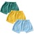 Set 3 pantaloni scurti din muselina dubla Kidizi Zuma 6-12 luni
