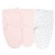 Set 3 sisteme de infasat reglabil din bumbac 0-3 luni Kidizi All Pink, 100% bumbac, 0.5 TOG