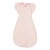Sistem de infasat transformabil in sac de dormit, 1-6 luni Kidizi Swaddel Confort UP Elefun Pink 100% bumbac, 0.5 tog