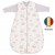 Sac de dormit pentru toate anotimpurile 0-6 luni Kidizi On a Cloud Pastel, model 2 in 1, grosime intre 0.5-1.5 tog