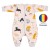 Sac de dormit copii din bumbac cu picioare si maneci detasabile 6-18 luni Kidizi Kitten Love, 1 tog, model de iarna
