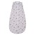 Sac dormit copii de vara 0-18 luni Kidizi Galaxy Grey, 80 cm, 0.5 tog