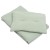 Lenjerie patut cosleeper din muselina dubla 90x50 cm Kidizi mint, include cearceaf, perna si pilota