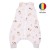 Sac de dormit cu picioare de vara din muselina 6-18 luni Kidizi Birdy, 0.5 tog