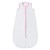 Sac de dormit de vara pentru copii din muselina dubla 3-18 luni Kidizi white pink, 0.3 tog