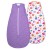 Set 2 saci dormit copii de vara 0-18 luni Kidizi Purple Spots On A Cloud, 80 cm, 0.5 tog