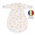 Sac de dormit cu maneci din bumbac flausat Kidizi On a Cloud Pastel, 0-3 luni,  1 tog