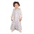 Sac de dormit cu picioare pentru copii ajustabil 18-36 luni Kidizi Galaxy Grey, bumbac flausat, 1 tog
