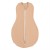 Sistem de infasat cu fermoar dublu Kidizi SnugPod Peach M, pentru bebelusi cu greutate de  3.8-7 kg, 0.5 tog