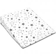 Perna antireflux XXL 70x58 cm Kidizi Galaxy Grey, husa bumbac si protectie impermeabila detasabila