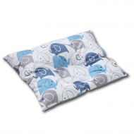 Perna bebelusi contra plagiocefaliei si pentru formarea corecta a capului Kidizi 30x25 cm Blue Elephants
