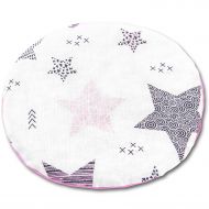 Perna anticolici cu samburi de cirese Kidizi Pink Stars, roz, 19 cm