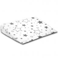 Perna antireflux cu husa bumbac detasabila 30x38 cm Kidizi Galaxy Grey