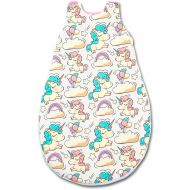 Kidizi - Sac de dormit copii 0-18 luni Beige Unicorn