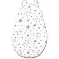 Sac de dormit copii 3-18 luni  Kidizi Galaxy Grey, 1 tog