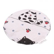 Perna anticolici cu samburi de cirese Kidizi Happy Kitten, gri, 19 cm