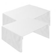 Set 2 aleze impermeabile cauciucate pentru pat adulti cu latime 90 cm Kidizi, lavabile si refolosibile