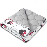 Paturica matlasata cu doua fete 100x78 cm Kidizi Minnie