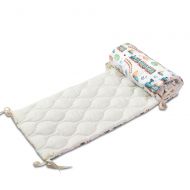 Aparatoare matlasata pentru patut 120x60 cm Kidizi Choo Choo Deluxe, inaltime 35 cm