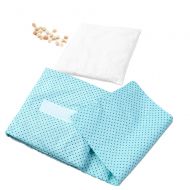 Centura anticolici reglabila Kidizi Mint Dots, include pernuta samburi cirese detasabila