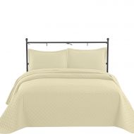 Cuvertura de pat matlasata cu doua fete 200x220 cm Kidizi Beige
