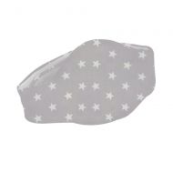 Centura anticolici reglabila Slim Kidizi Grey Stars, include pernuta samburi cirese detasabila