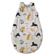 Sac de dormit copii 0-18 luni Kidizi Kitten Love, 1 tog