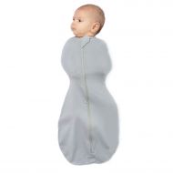Sistem de infasat cu fermoar dublu Kidizi SnugPod Grey 0-3 luni, 0.5 tog