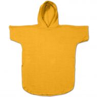 Prosop plaja - Poncho copii din muselina absorbanta Kidizi Curry 6-18 luni