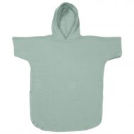 Prosop plaja - Poncho copii din muselina absorbanta Kidizi Mint 6-18 luni