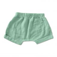 Pantaloni scurti din muselina dubla Kidizi Zuma 2-3 ani mint