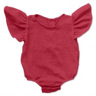 Body bebelusi din muselina cu volanase Kidizi Irma chilli 6-9 luni