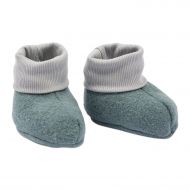 Botosei copii lana fiarta virgina 100% Kidizi Old Mint 0-6 luni