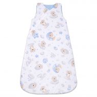 Sac de dormit copii din bumbac reglabil 0-24 luni Kidizi Koala Dreams Blue, 1 tog