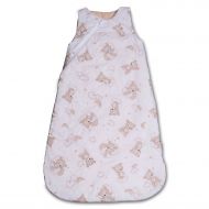 Sac de dormit copii din bumbac reglabil 0-24 luni Kidizi Sleepy Teddy, 0.5 tog