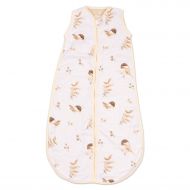 Sac de dormit copii de vara din muselina Kidizi Birdy 75 cm, 100% bumbac, 0-9 luni