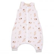 Sac de dormit cu picioare de vara din muselina 18-36 luni Kidizi Birdy, 0.5 tog