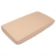 Cearceaf cu elastic roata din in pentru patut bebe 120x60 cm Kidizi natur
