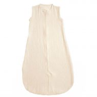 Sac de dormit de vara pentru copii din muselina dubla 3-18 luni Kidizi ivory, 0.3 tog
