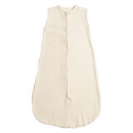 Sac de dormit de vara pentru copii din muselina dubla 3-18 luni Kidizi ivory, 0.3 tog