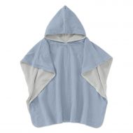 Prosop plaja - Poncho copii din muselina dubla si frotir Kidizi 2-5 ani Jeans