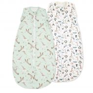 Set 2 saci dormit copii de vara 0-18 luni Kidizi Giraffe Safari, 80 cm, 0.5 tog